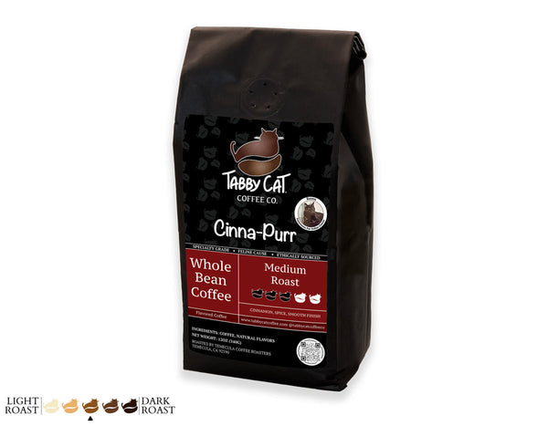 Cinnamon Flavored Coffee | Cinna-Purr – Tabby Cat Coffee Company