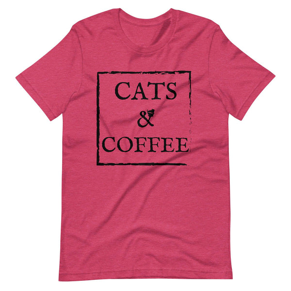 CATS & COFFEE Unisex T-Shirt - Tabby Cat Coffee Company