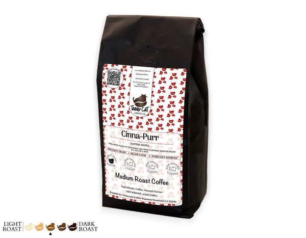 Cinna-Purr | Cinnamon Flavored Coffee - Tabby Cat Coffee Company
