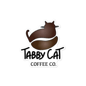 Classic Logo Sticker - Tabby Cat Coffee Company