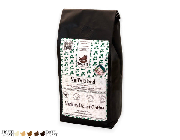 Nefi's Blend | Breakfast Blend-South America - Tabby Cat Coffee Company