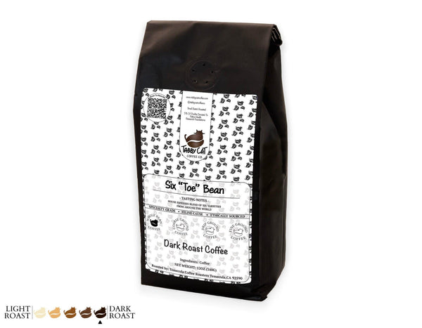 Six "Toe" Bean | Espresso Blend - Tabby Cat Coffee Company